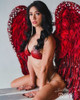 Red Crystal Competition Bikini