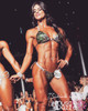 Green crystal competition bikini