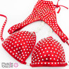 Affordable red figure competition suit