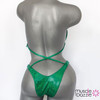 Forest Green Undecorated Competition Bikini