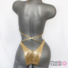Gold Plain Figure Posing Suit