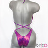 Fuchsia Undecorated Competition Bikini
