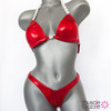 Red Undecorated Competition Bikini