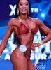Dark Red Bikini Competition Suit (CB671)