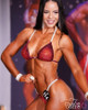 Dark Red Bikini Competition Suit
