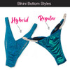 Black and Red Competition Bikini (CB738)