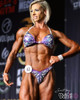 Blue and Purple Figure Competition Suit