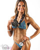 Green Blue Competition Bikini