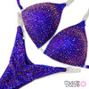 Purple Bikini Competition Suit