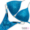 Aqua Sequin Competition Bikini