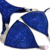 Royal Blue Sequin Competition Bikini (UB009)