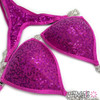 Pink Sequin Competition Bikini (UB045)