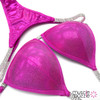 Fuchsia Undecorated Competition Bikini