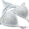 White Hologram Competition Bikini (UB049)