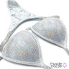 White Hologram Competition Bikini (UB049)