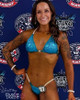 Teal Undecorated Competition Bikini