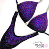 Purple Figure Competition Suit