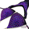 Purple Figure Competition Suit