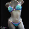 Lavender crystal competition bikini