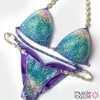 Lavender crystal competition bikini