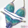 Lavender crystal competition bikini