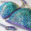 Lavender crystal competition bikini