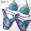 Lavender crystal competition bikini