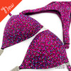 Fuchsia Pink Figure Suit