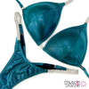 Dark Teal Undecorated Wellness Competition Suit