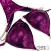 Dark Fuchsia Undecorated Wellness Competition Suit