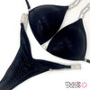 Black Undecorated Wellness Competition Suit