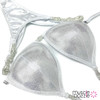 Silver Undecorated Wellness Competition Suit