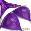 Purple Undecorated Wellness Competition Suit