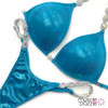 Aqua Undecorated Wellness Competition Suit