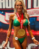 Green NPC Fit Model Competition Suit