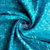 Aqua Sequin Undecorated Wellness Competition Suit