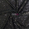 Black Sequin Undecorated Wellness Competition Suit
