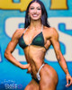 Emerald green competition bikini
