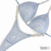 Ice Blue Undecorated Wellness Suit