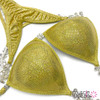 Gold Undecorated Competition Bikini