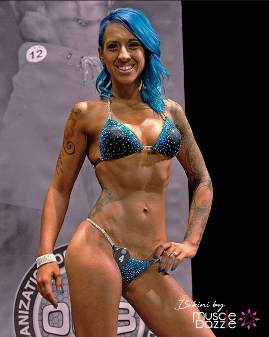 black Crystal Competition Bikini