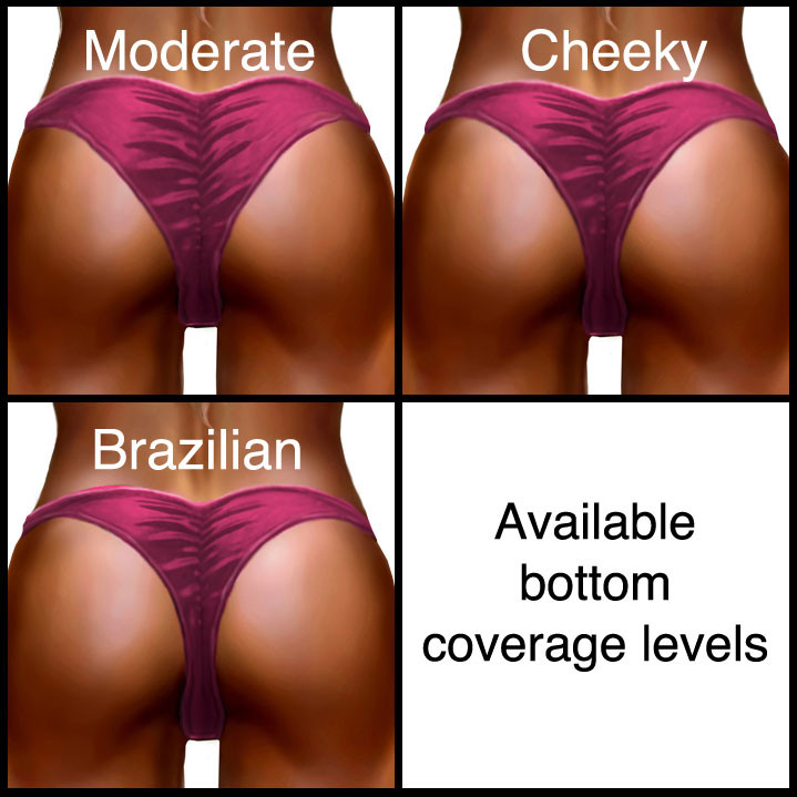 The Perfect Pink Bikini Diva Competition Suit for WBFF