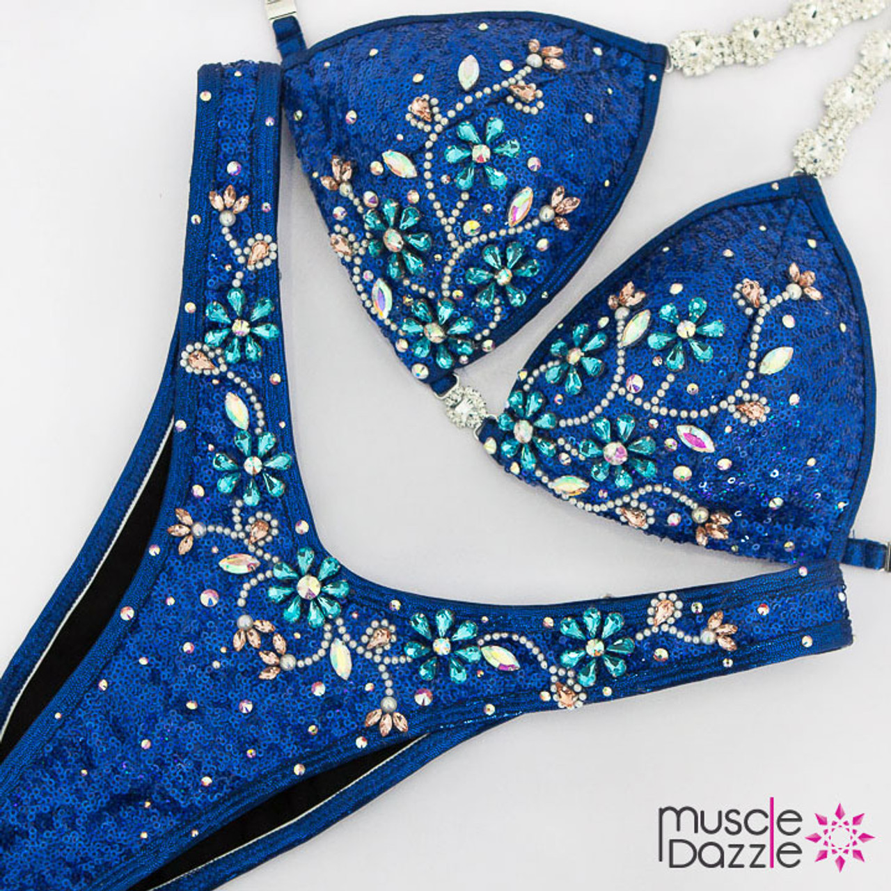 royal blue sequin