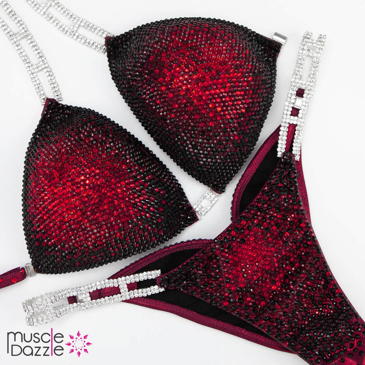 Coca-Cola 三角ビキニ ブラック・レッド Sizzling Hot Red & Black Bikini