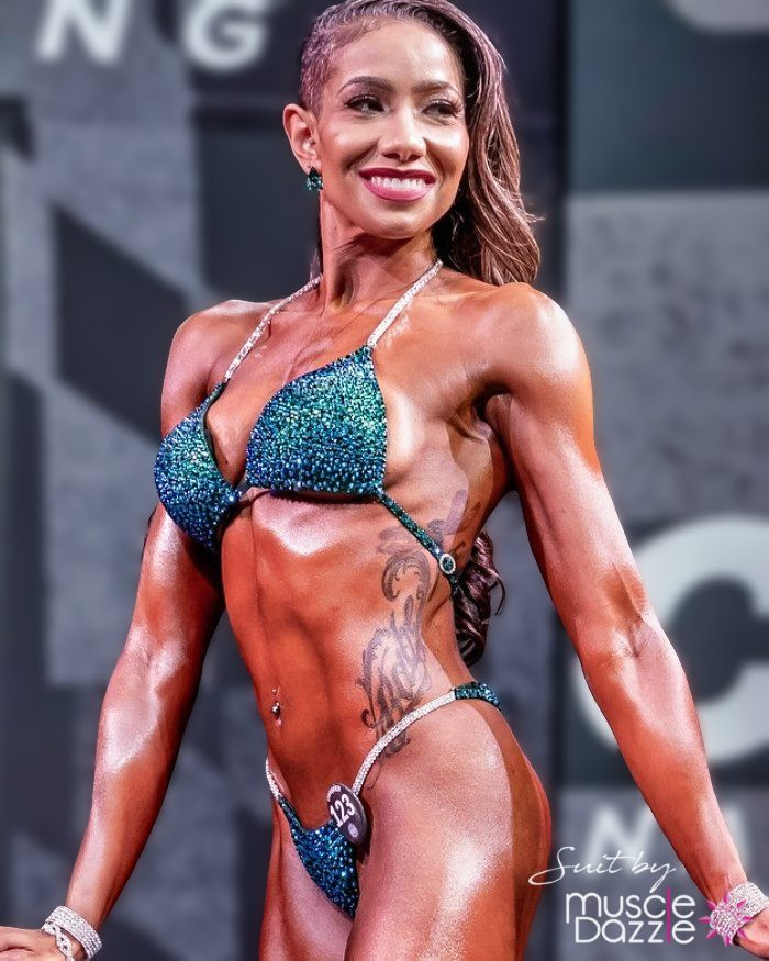 Gorgeous Green Competition Bikini
