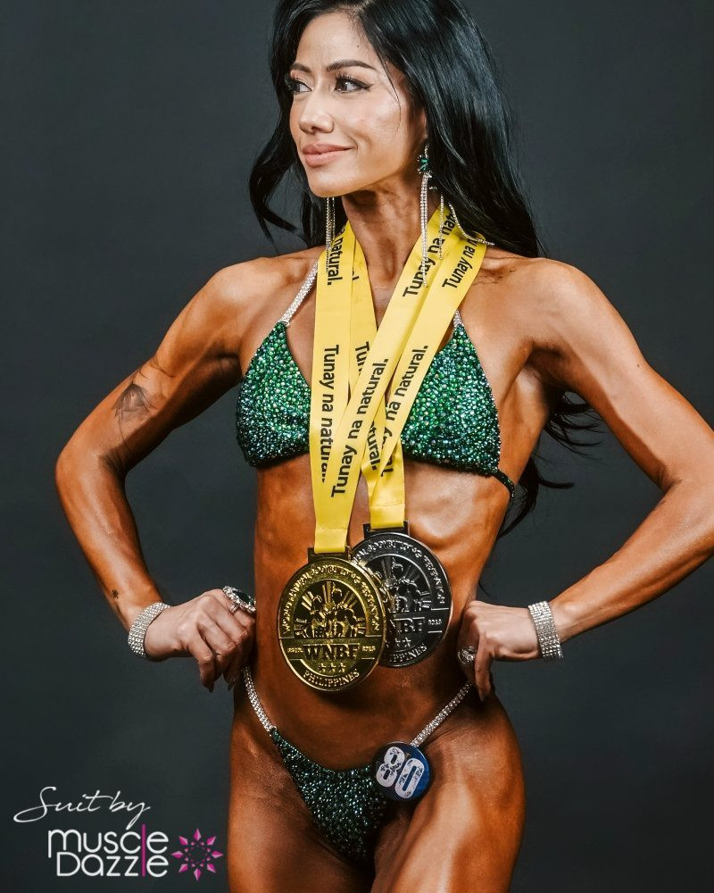 Gorgeous Green Competition Bikini