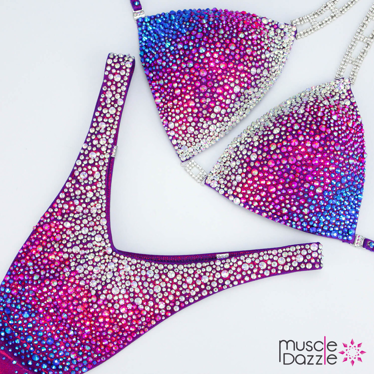 Purple Figure Competition Suit | Perfect Ombre Colors