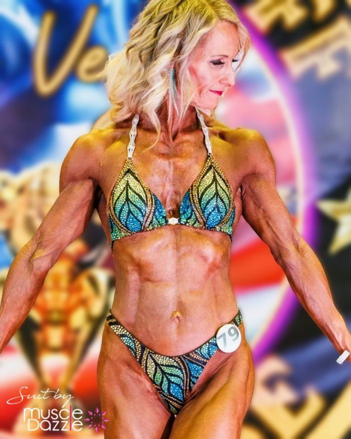 Pattern Figure Competition Suit