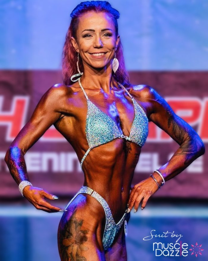 Ice Blue Figure Competition Suit | Stunning Design