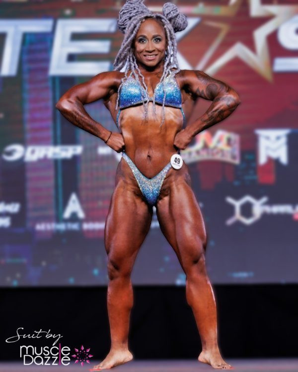 Teal Figure Competition Suit
